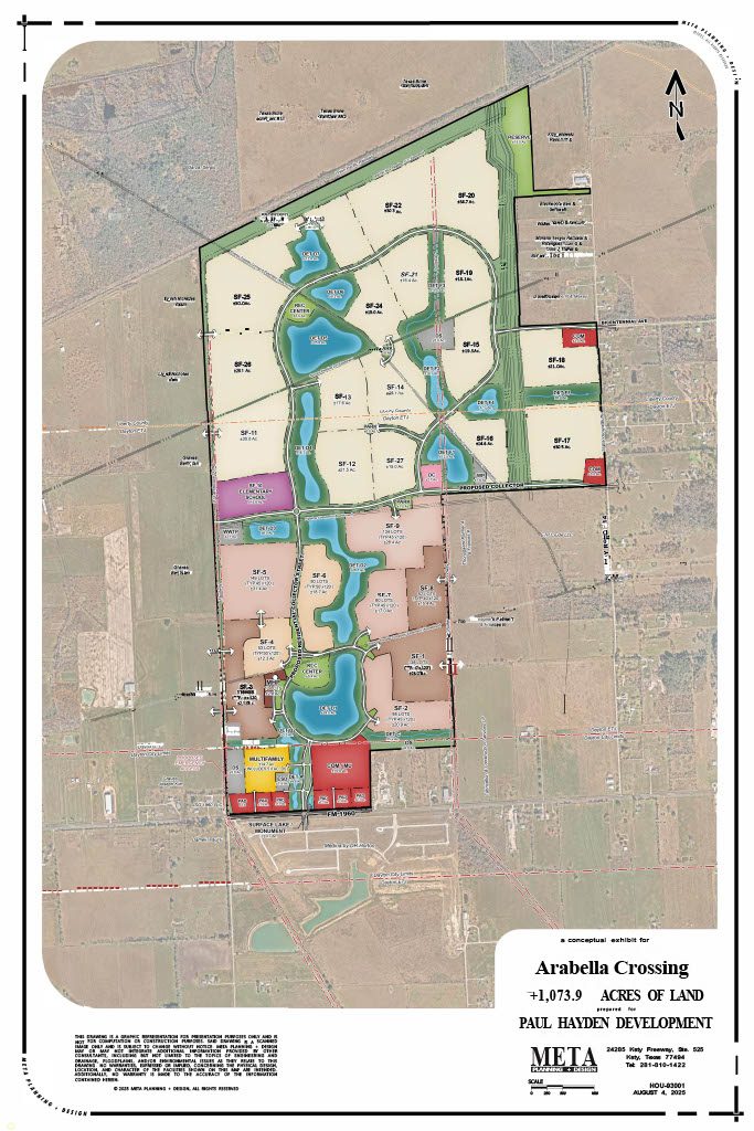 3,000 Homes to be Built in New Arabella Crossing