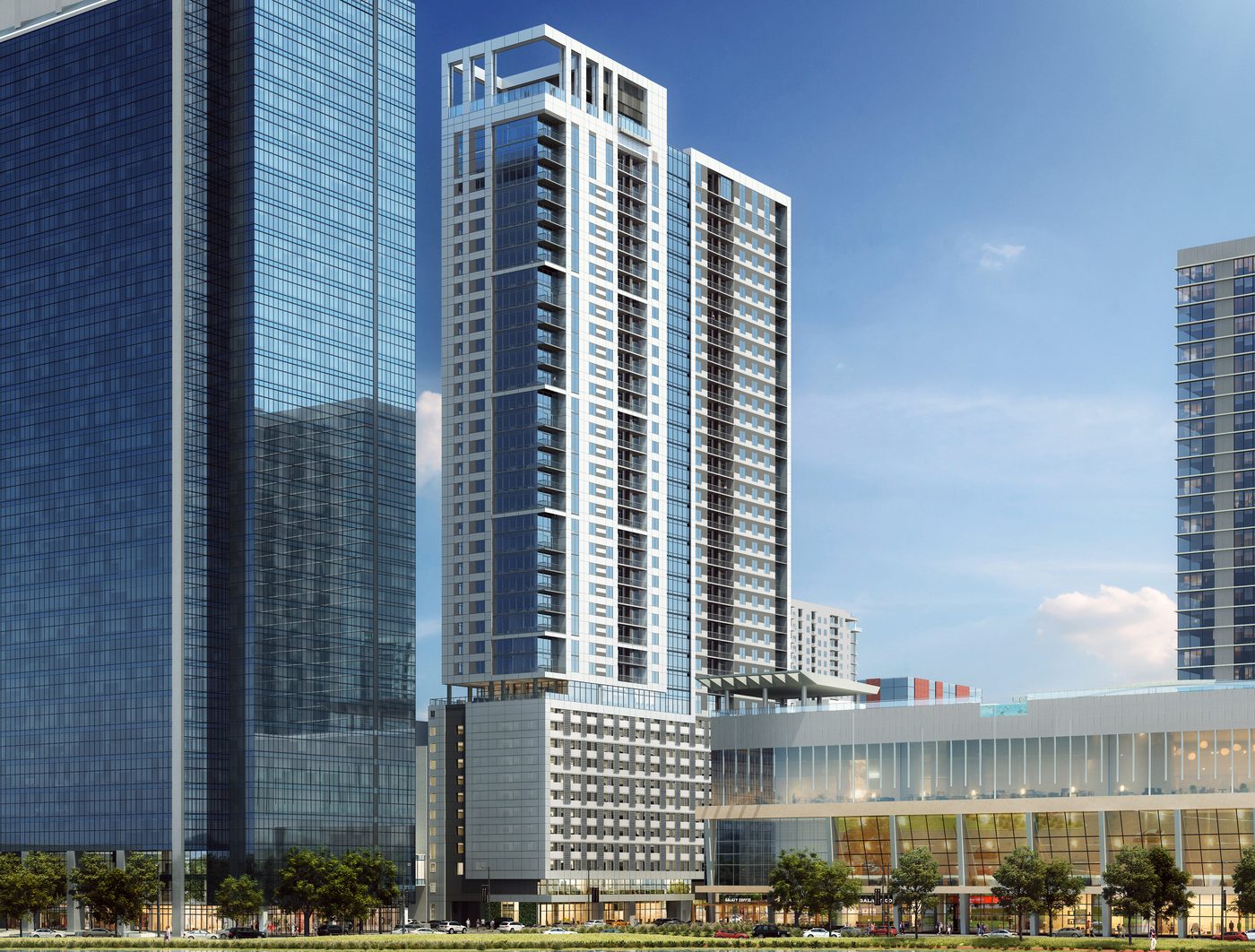 43-Story Apartment Tower breaks ground in Houton.