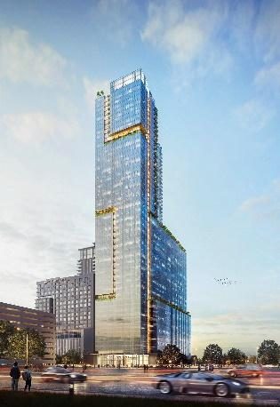 Progress by Medistar in Texas Medical Center: 48-Story Project