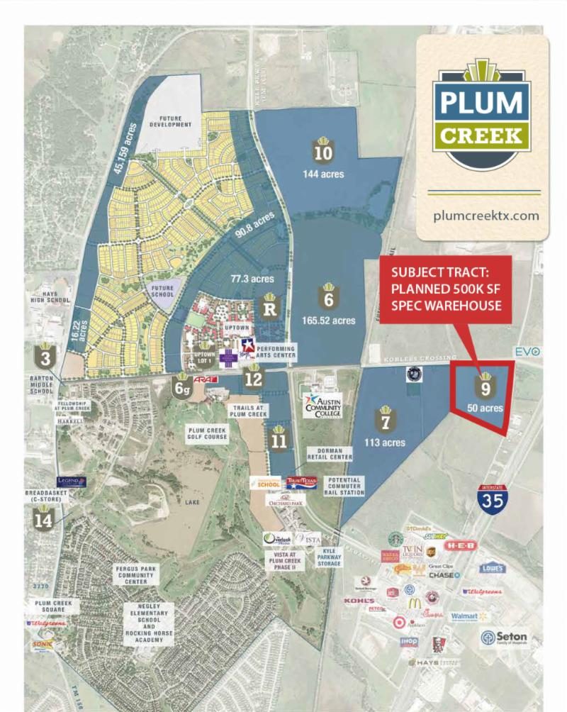 Progress Between Austin and San Antonio: 500,000-SF Spec Warehouse