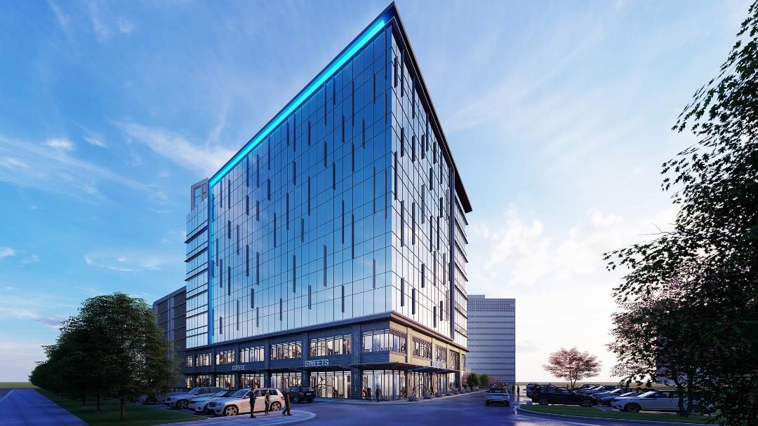Progress at Memorial City: Approaching Build-Out: Nine-Story Spec Tower