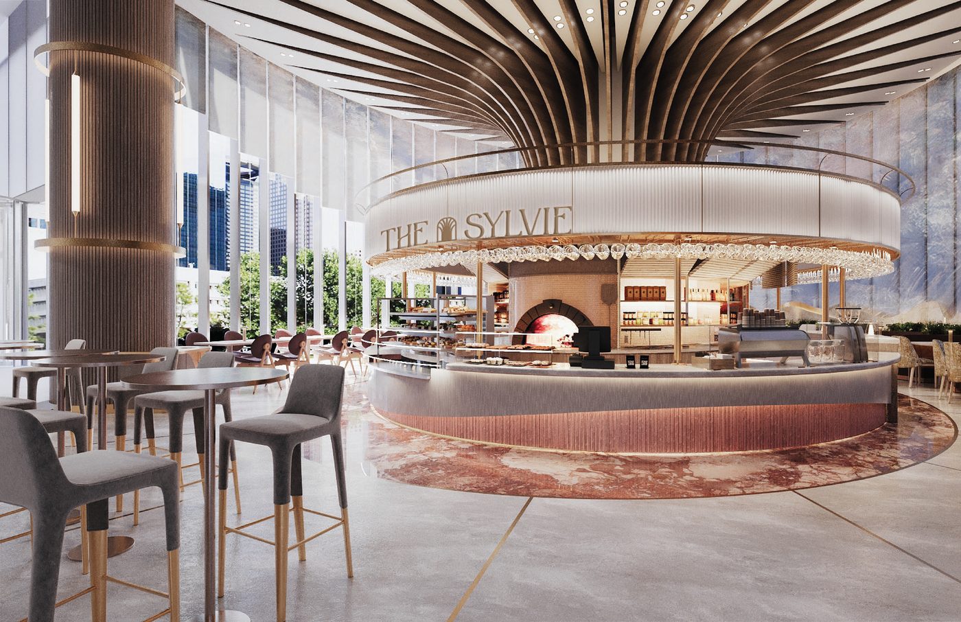 Berg Opening Bistro in Hines Texas Tower