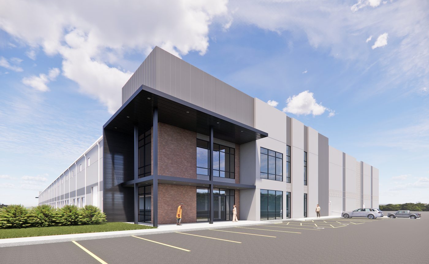 A rendering of SouthPort 45 industrial park in Southeast Houston.