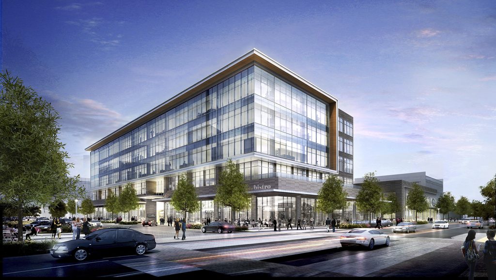 Springwoods Village: Yet Another Office Building Under Construction