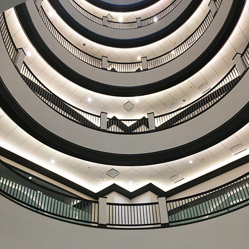 The rotunda at Decorative Center Houston.