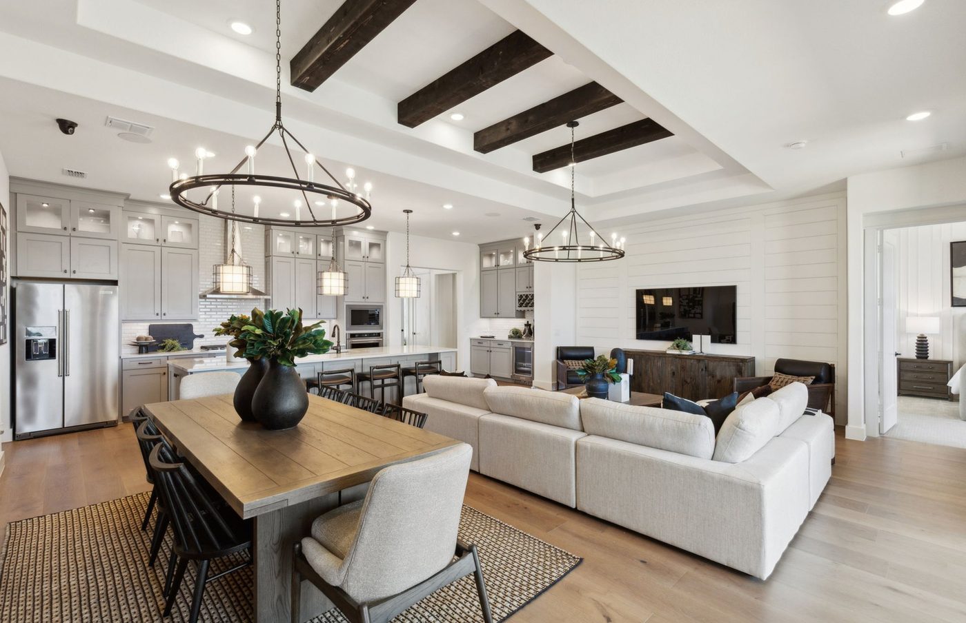 Interior of a Del Webb home.