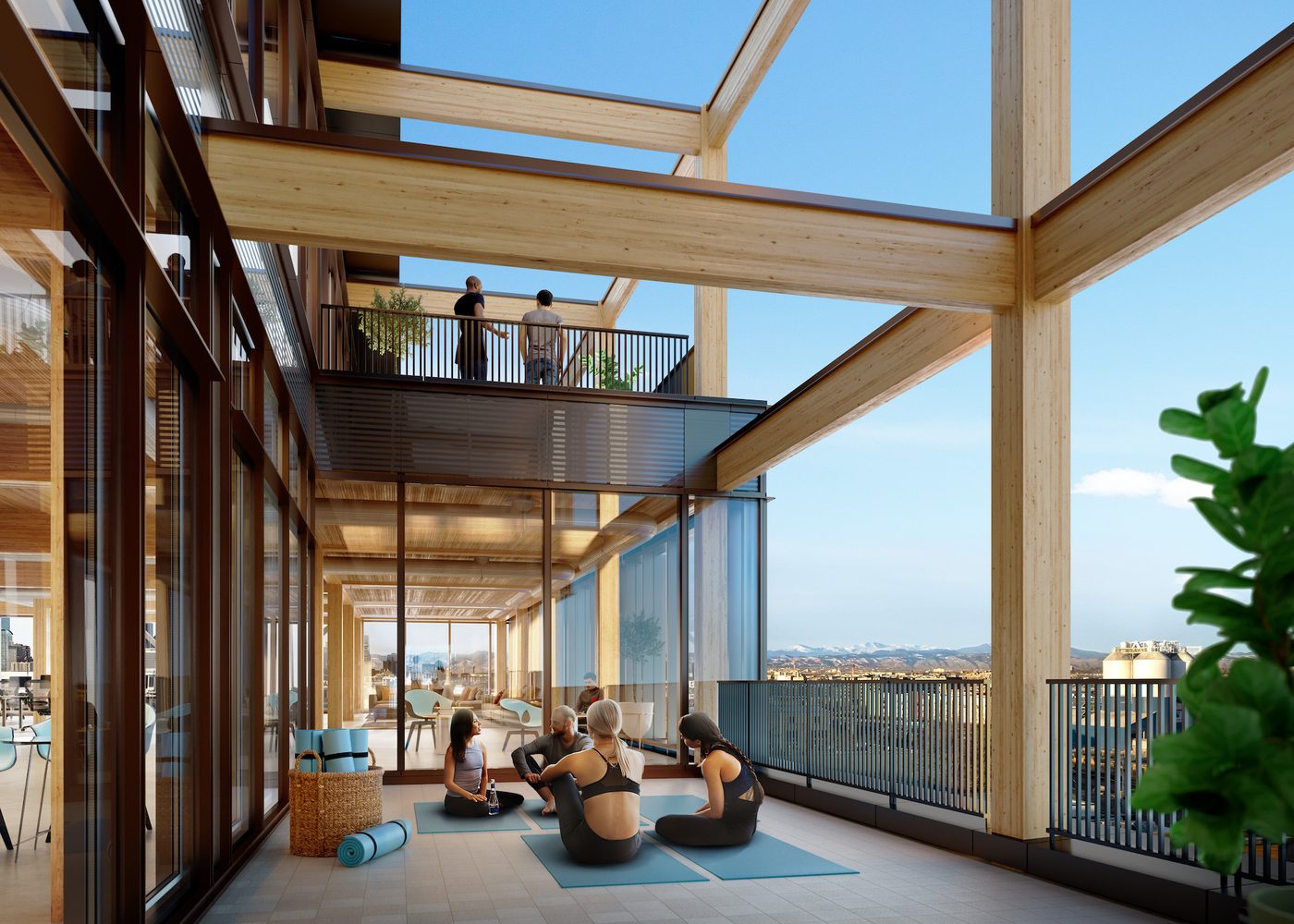 Energy Firm Leases Hines Mass Timber Building