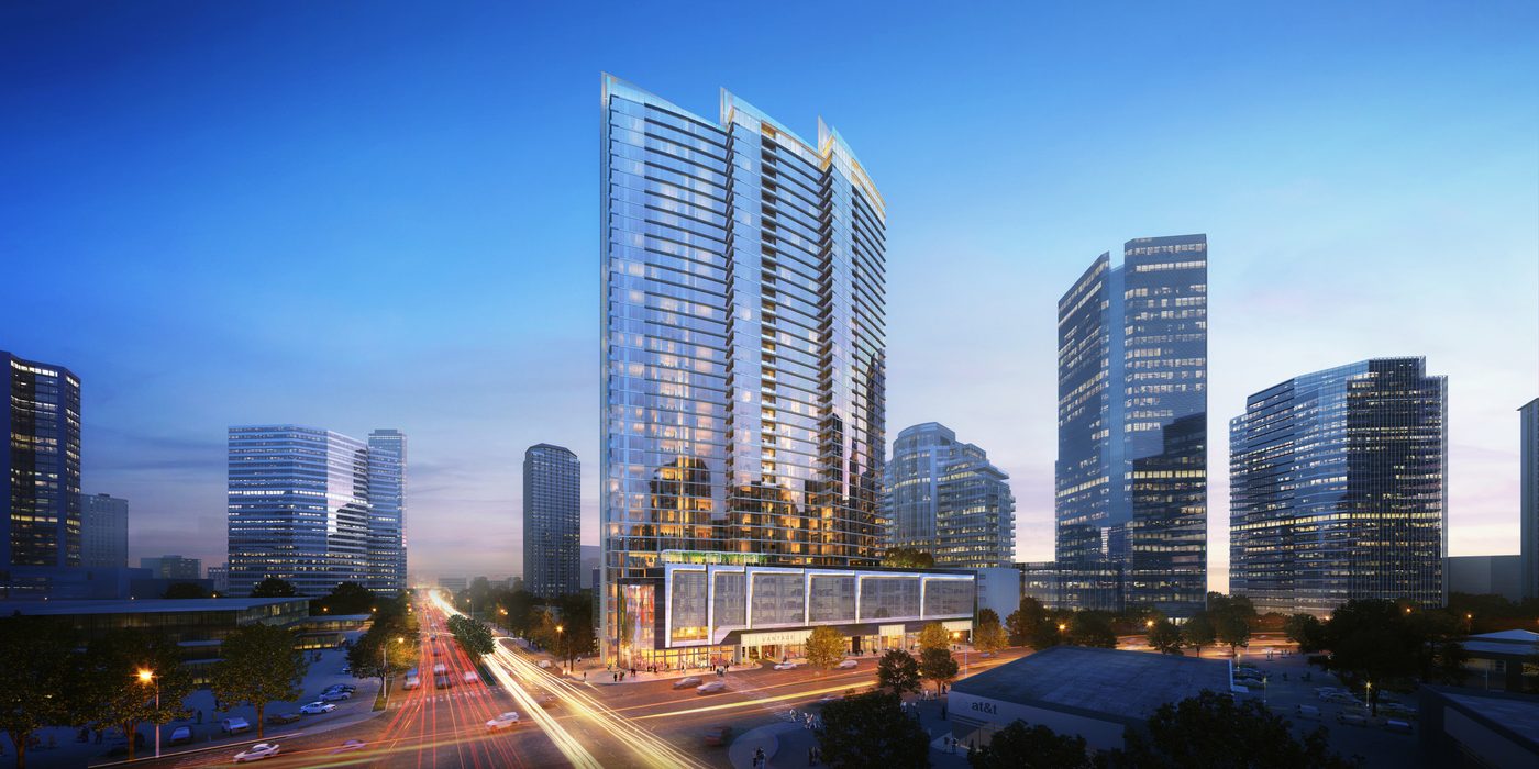 Forty-Story Uptown Towe