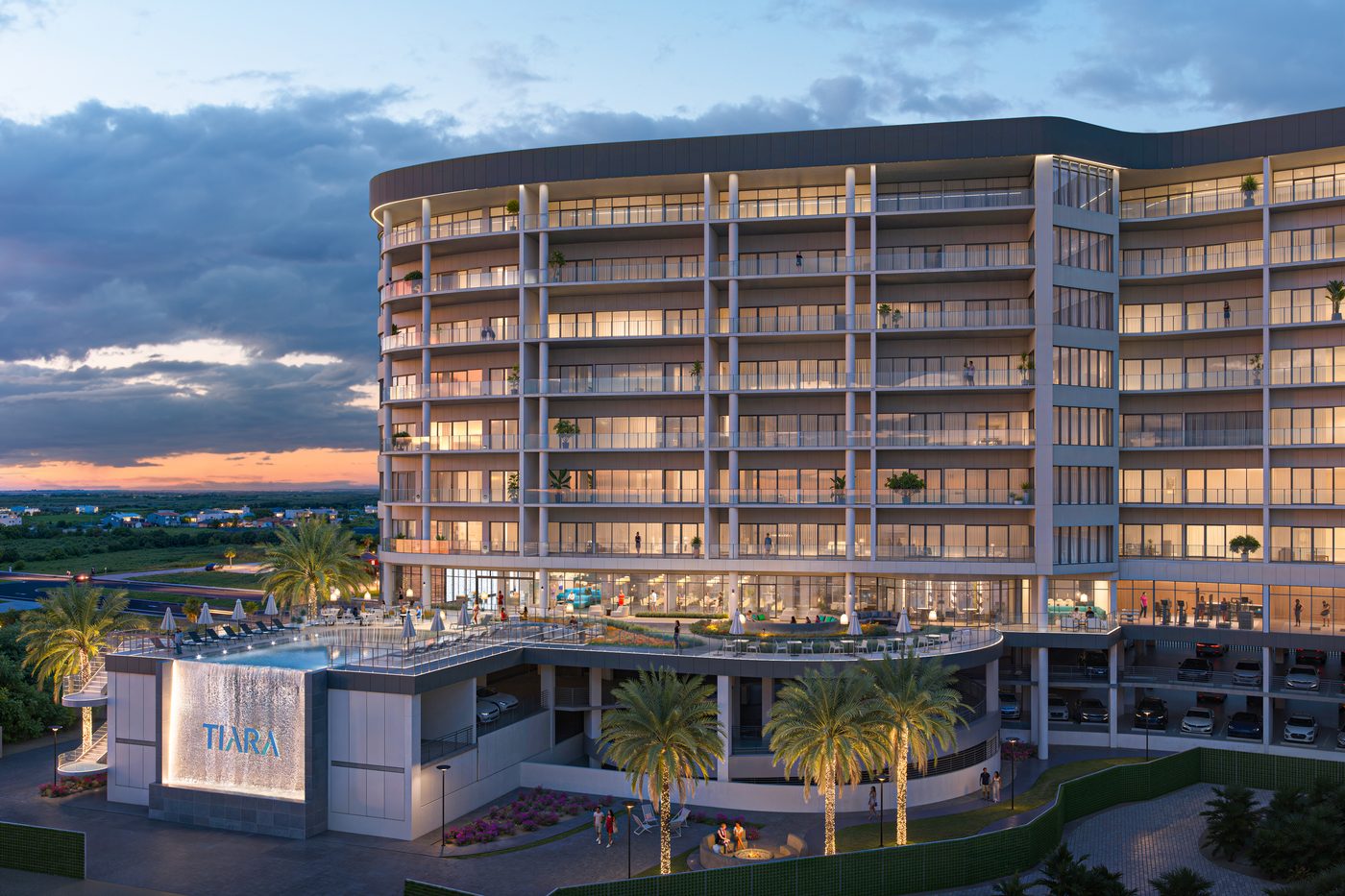 Galveston Tower Tops Out