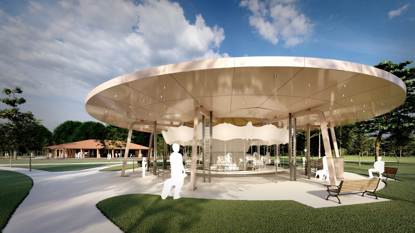 Hermann Park Redo In progress