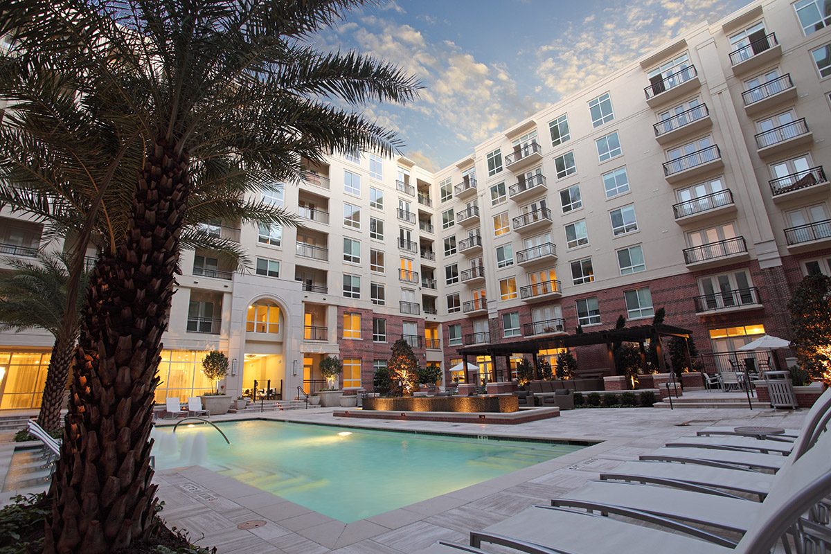 Hines Sells Its WaterWall Place Apartments, Market briefs