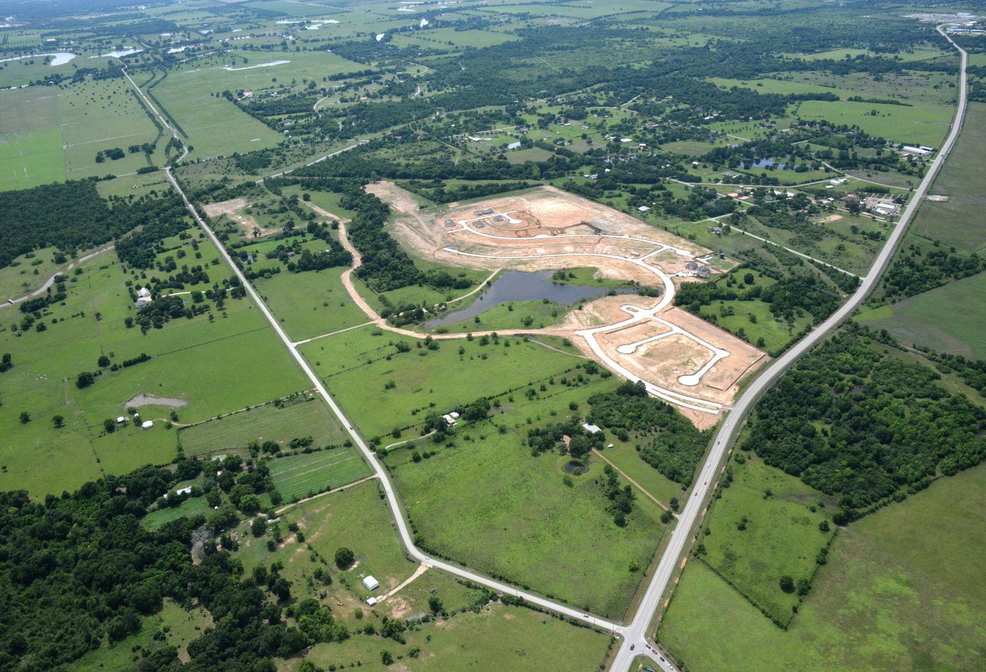 Fulshear area: Home Building In progress in New Community