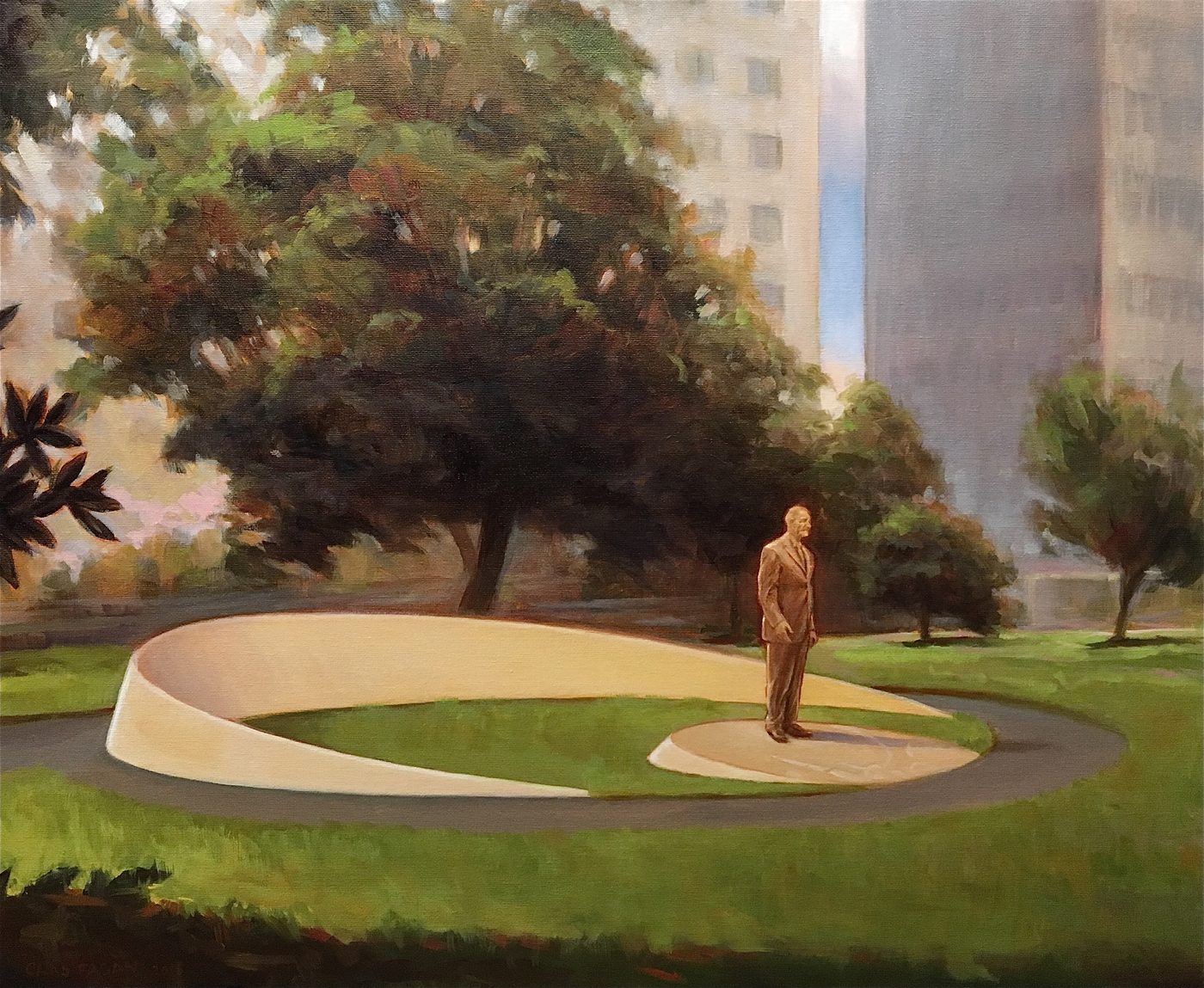 Downtown Houston: LBJ Monument to be Built