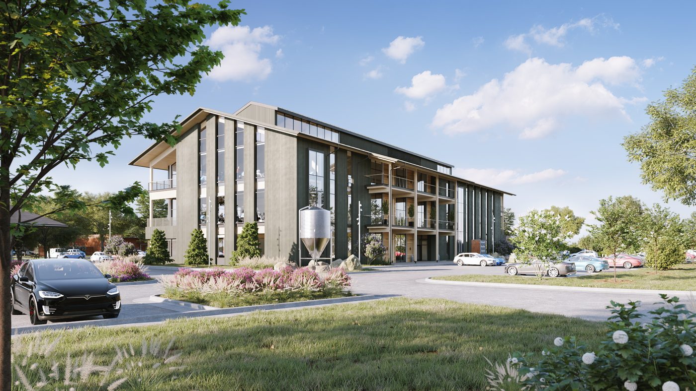 Leasing Strong at New Mass Timber Building