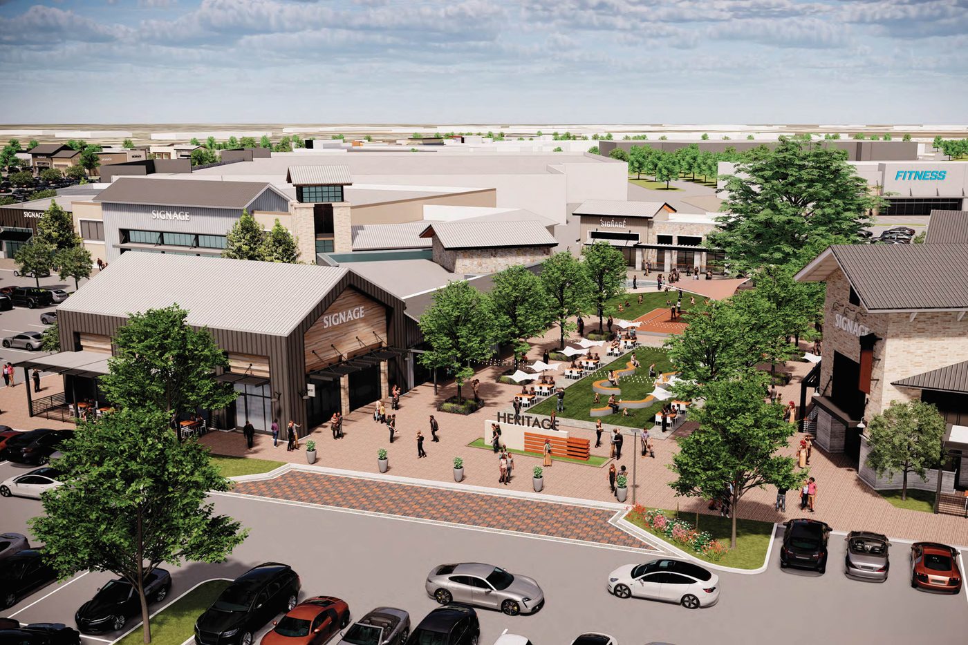 Large Mixed-Use Project In progress