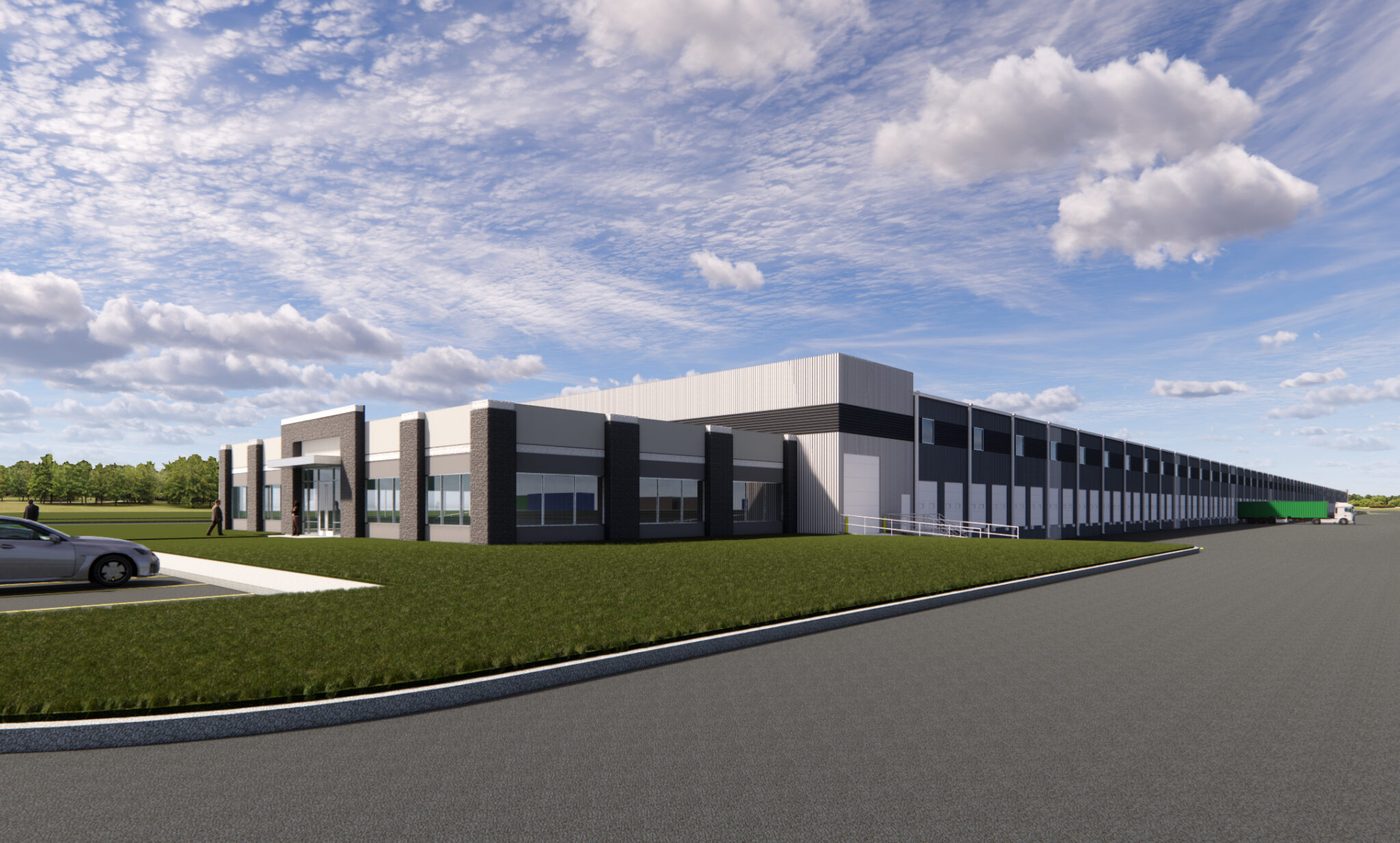Massive Truck Terminal In progress Near Port