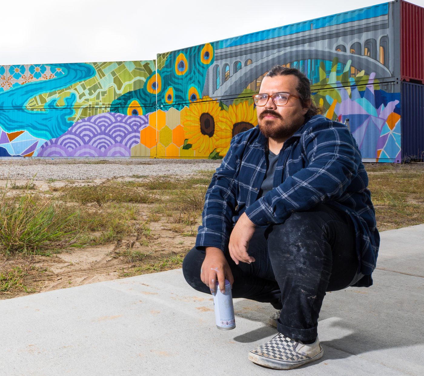 Mural Artist Delivers Creation