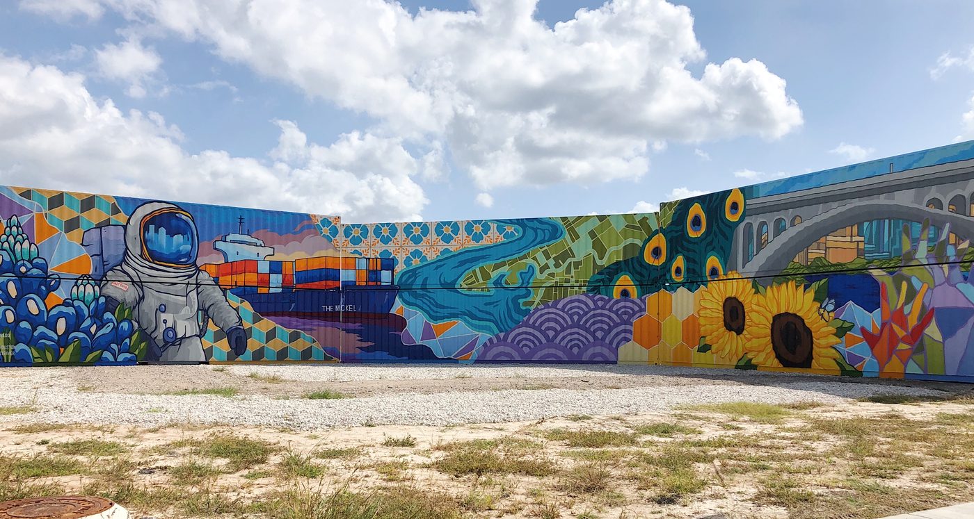 Mural Artist Delivers Creation