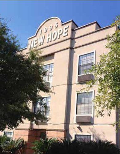 New Hope Housing's facility on Hamilton Street was sold to Astros owner Jim Crane and it will be torn down.