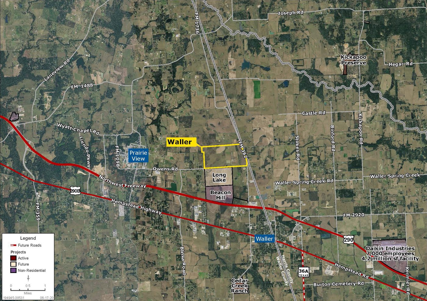New Master Planned Community in Waller