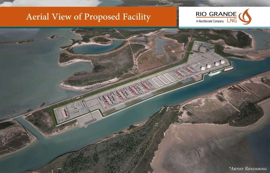 Build Natural Gas Export Facility: NextDecade Leases 1,000 Acres to