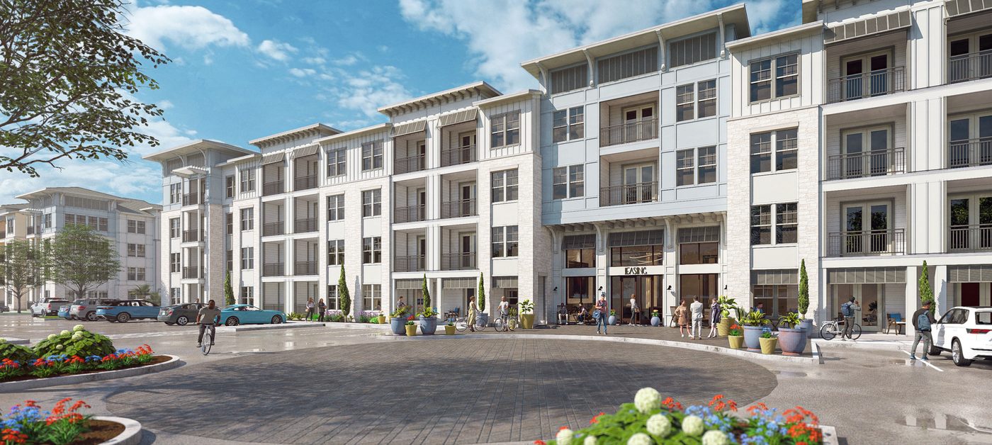 Pelican Builders Starts Apartments at Pearland Mall