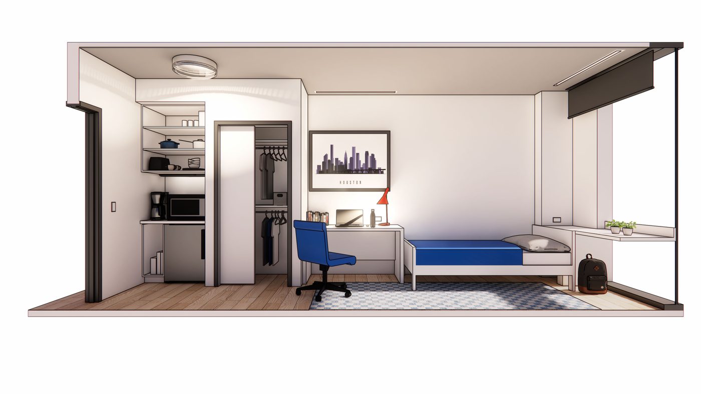 Pew/Gensler Study: Converting Houston Office into Co-Housing