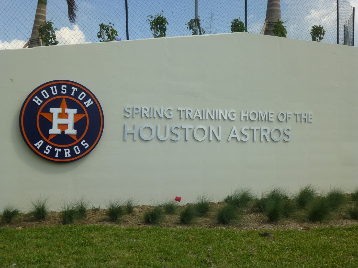 The spring training home of the Houston Astros opens Tuesday.