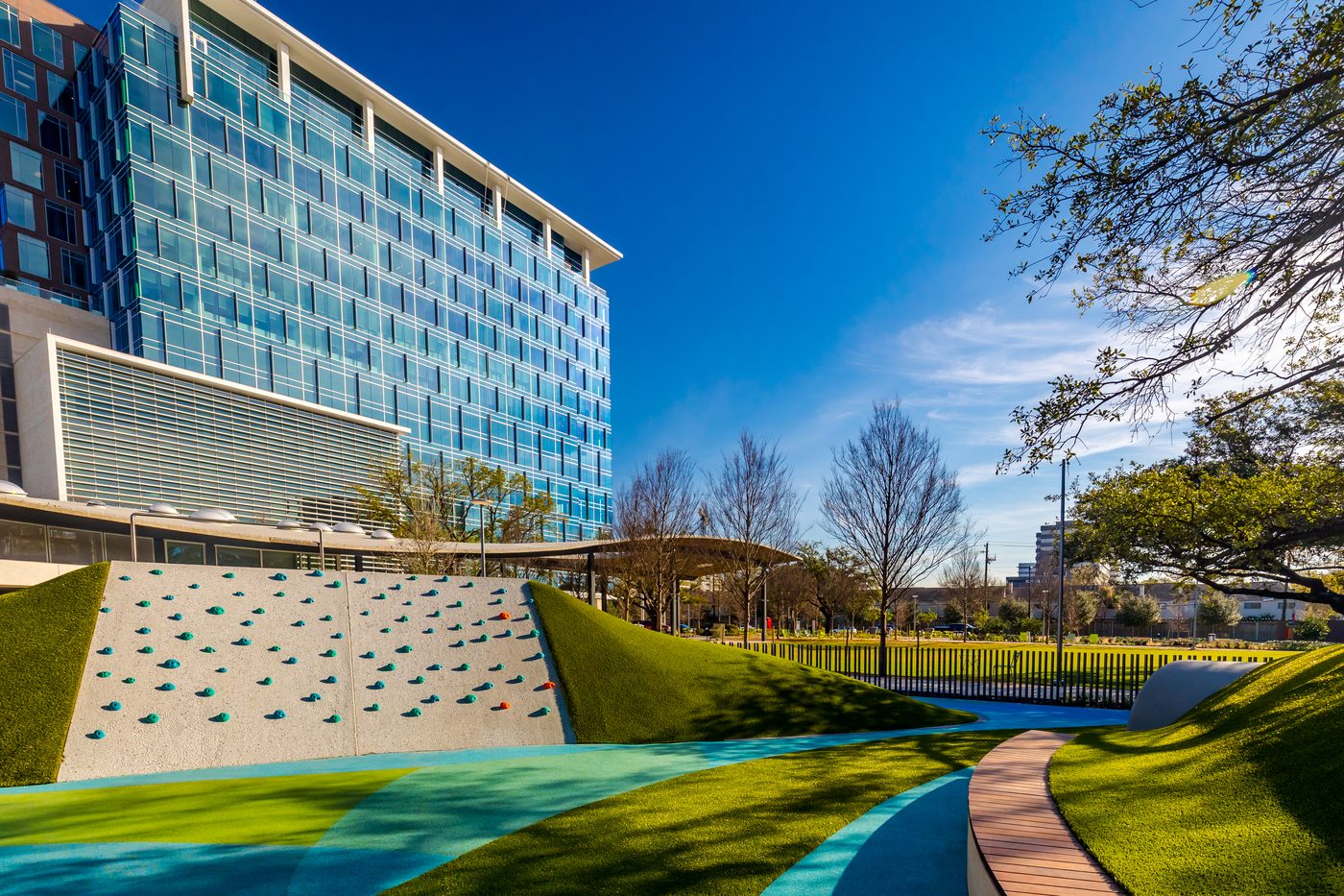 Public/Private Partnership Blossoms at Levy Park: Reimagining the Urban Oasis: The New Heights of