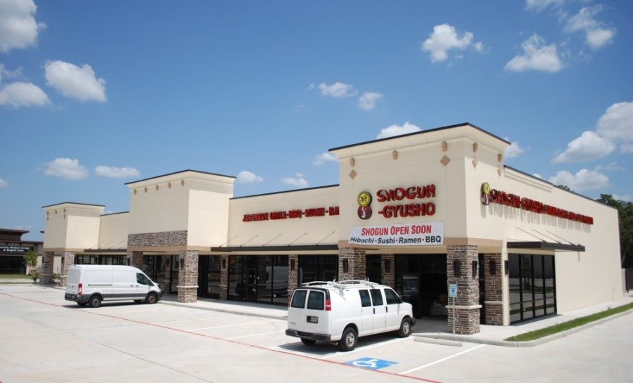 Shogun Japanese Grill and Sushi Bar restaurateur Qinnong “Bill” Hou is building shopping centers.