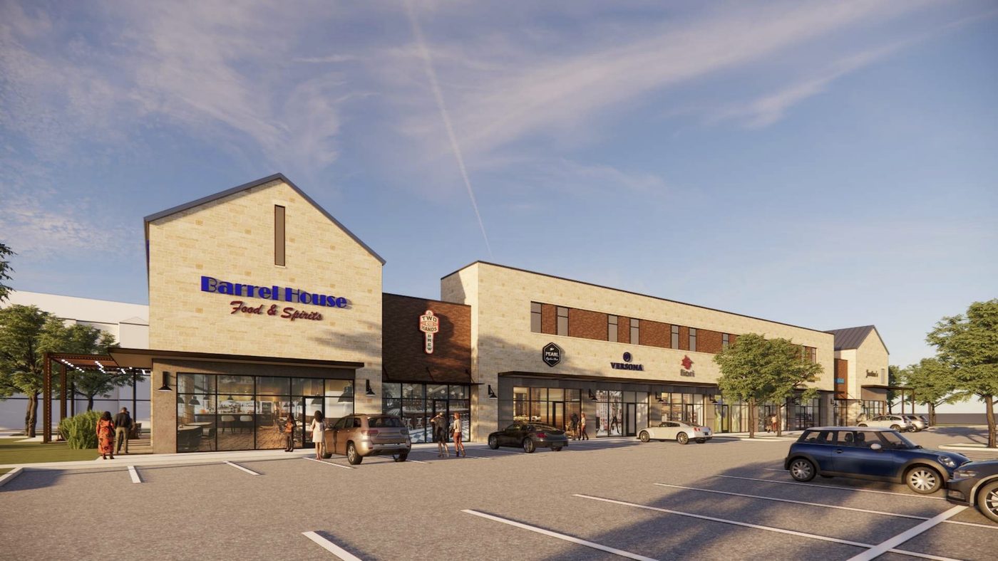 Silveron Park retail development in Flower Mound.