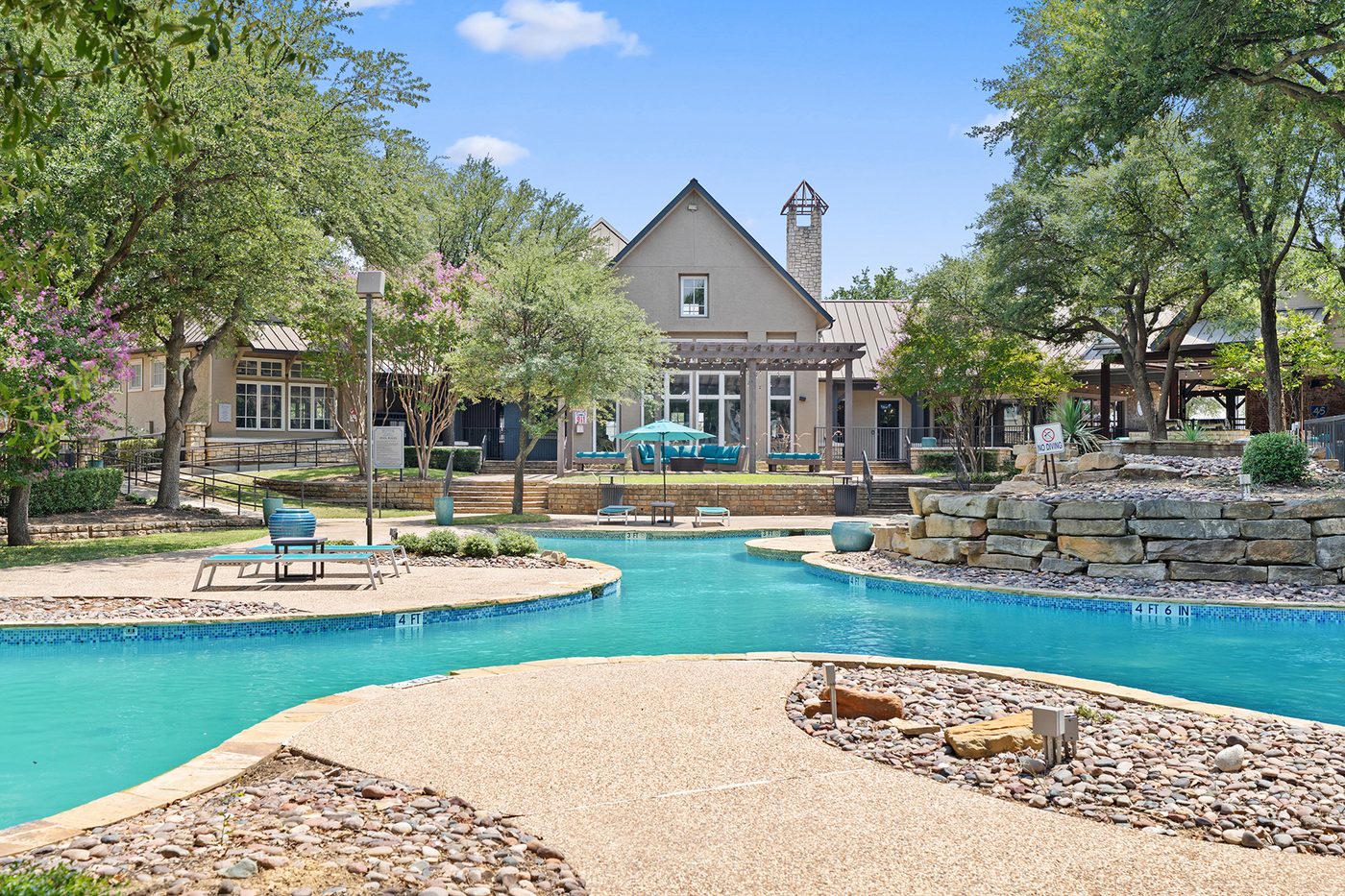 The Hidden Lakes apartments in Haltom City near Fort Worth.