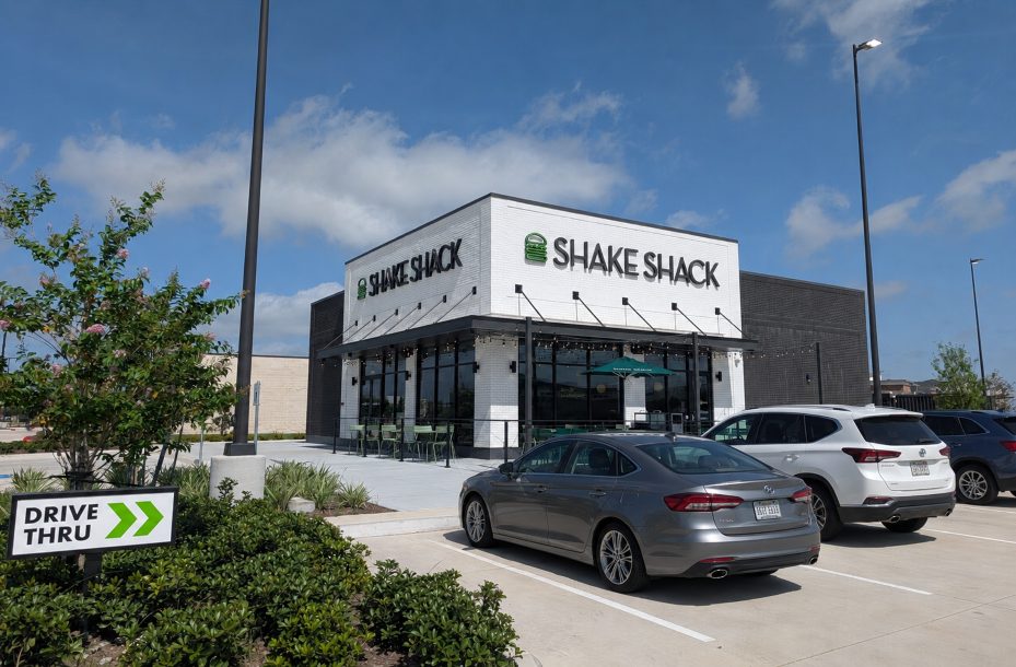 Shake Shack in Waterview Town Center in Richmond.
