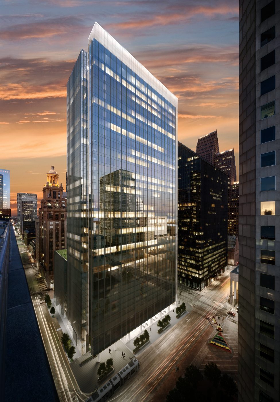 Bank of America as Anchor: Skanska Announces Construction has Started on Downtown Skyscraper with