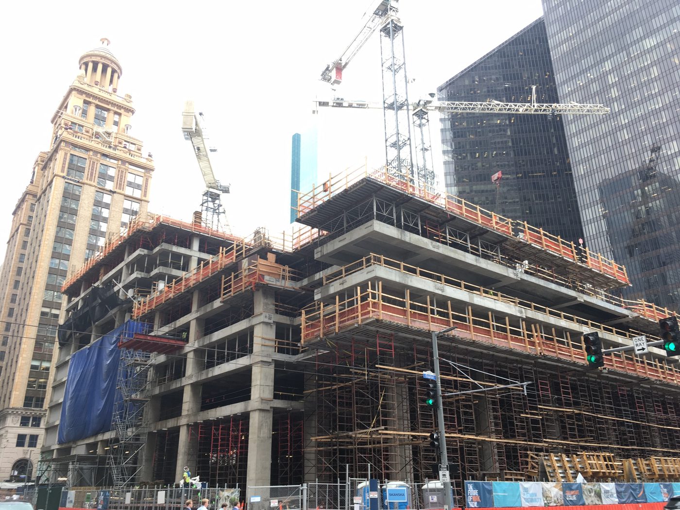 Bank of America Rising on Houston Skyline: Skanska’s Tower for
