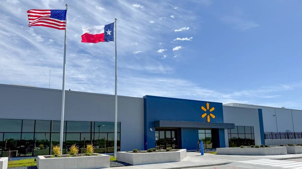 The Walmart milk processing facility near Waco.