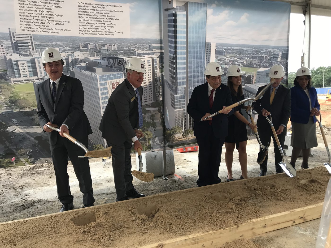 Texas A&M Breaks Ground