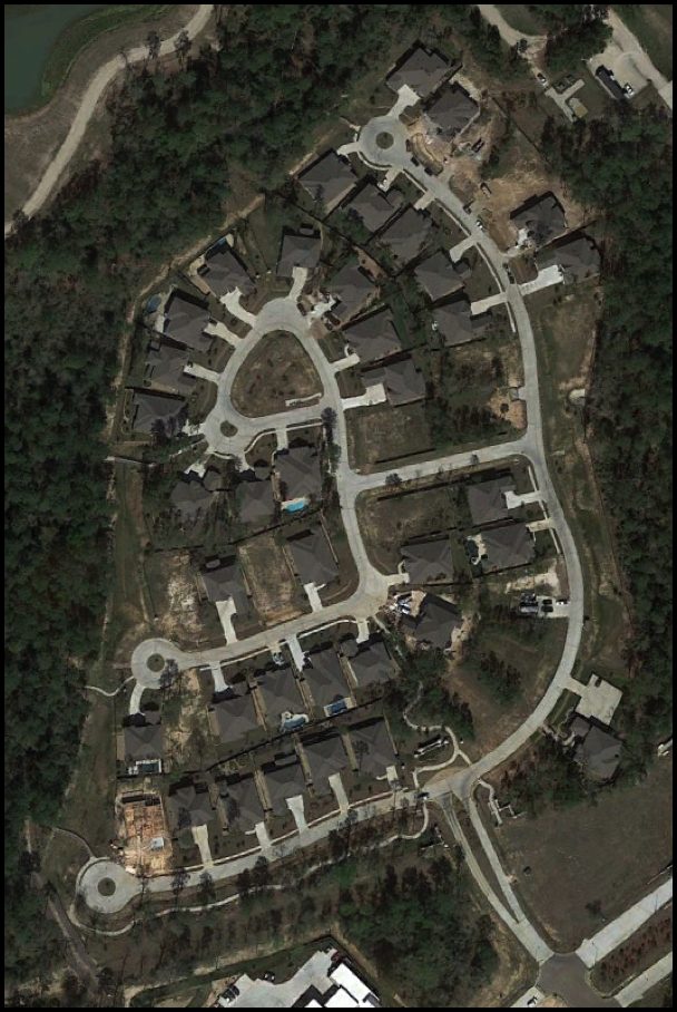Figure 1. Trail Network of Audubon Grove. Photo: Google Earth