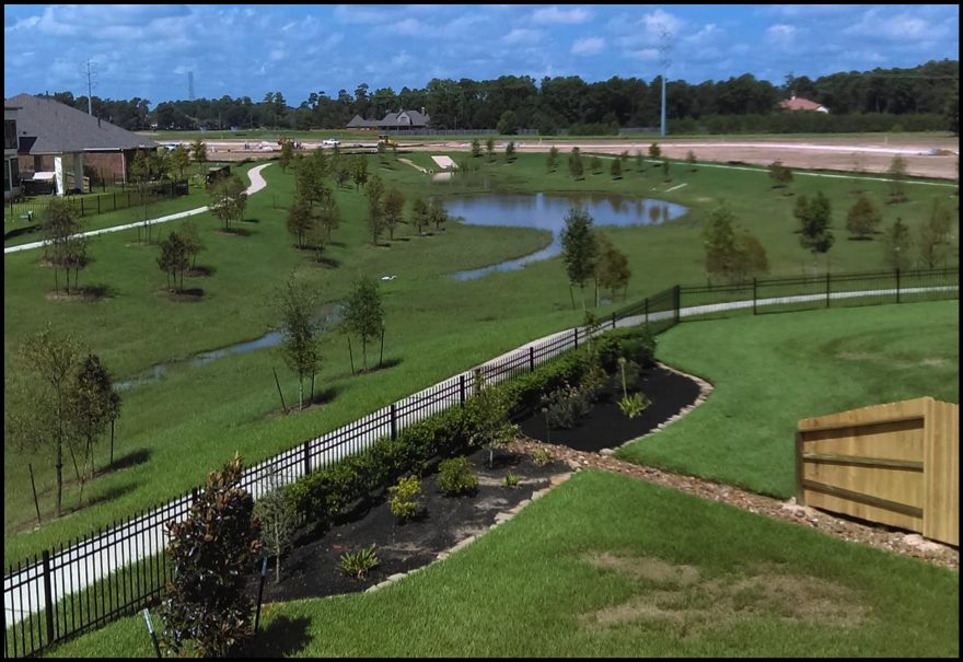Figure 5: Overview of Stonebrook Estates under construction. Photo: Terra Visions