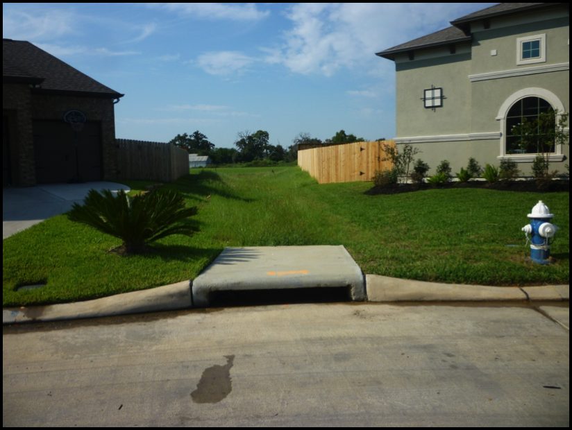 Figure 6: False back inlet in Stonebrook Estates. Photo: Terra Visions