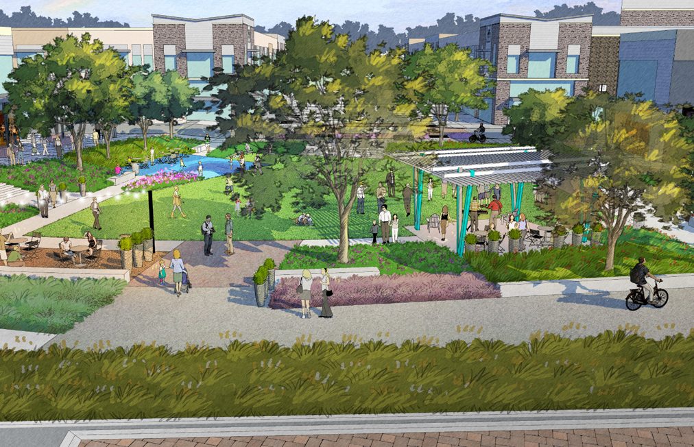 Town Center Takes Shape