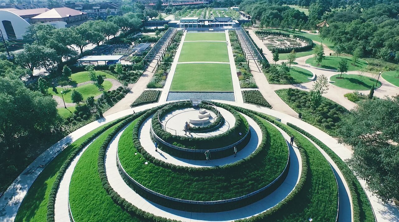 McGovern Gardens in Hermann Park