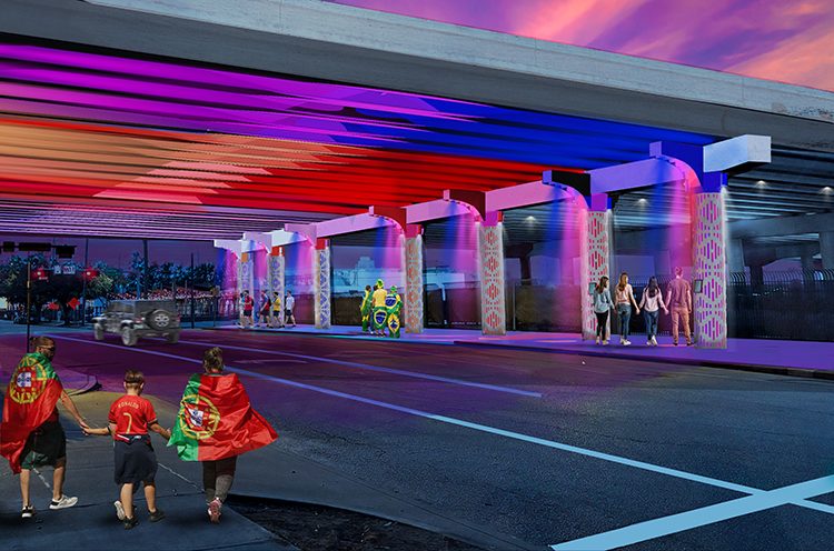 Underpassage: The New Experiential Entry Portal Into Downtown