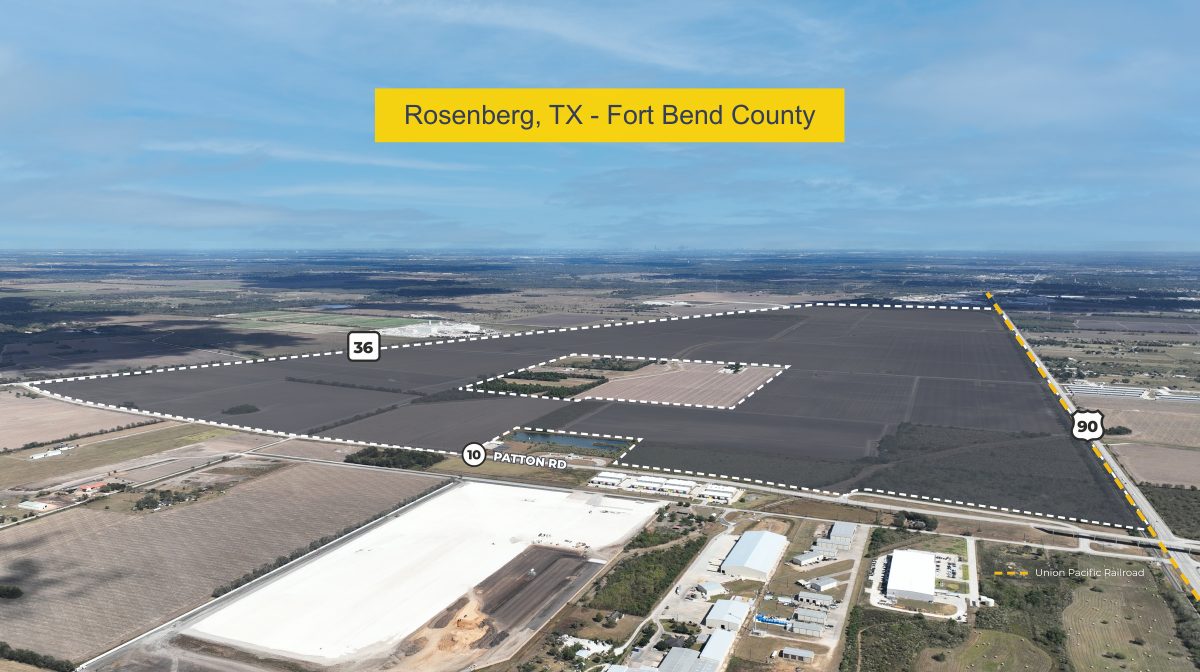 Union Pacific Developing 2,000-Acre Project near Houston