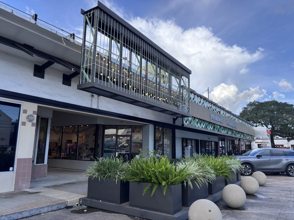 Renovations are in progress at Village Corner retail center at 2400 Times Boulevard.