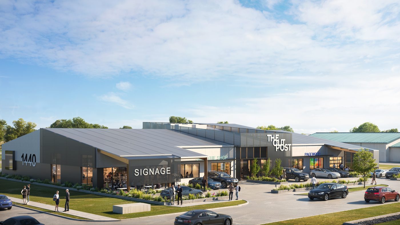 West Houston Industrial Building Converts to New Use