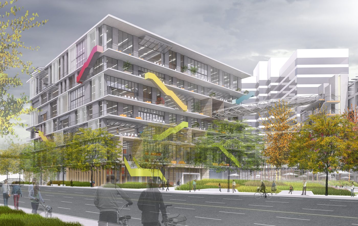 Gensler designed this innovative new office building in Culver City, Calif.