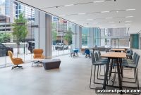 Downtown Skyscraper Renovation: Glass Facade Brings Sunlit Modernity