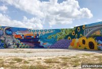 Mural Artist Transforms Midway East River into Shipping-Container Canvas