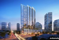 40-Story Uptown Tower Tops Out, Construction Reaches Full Height
